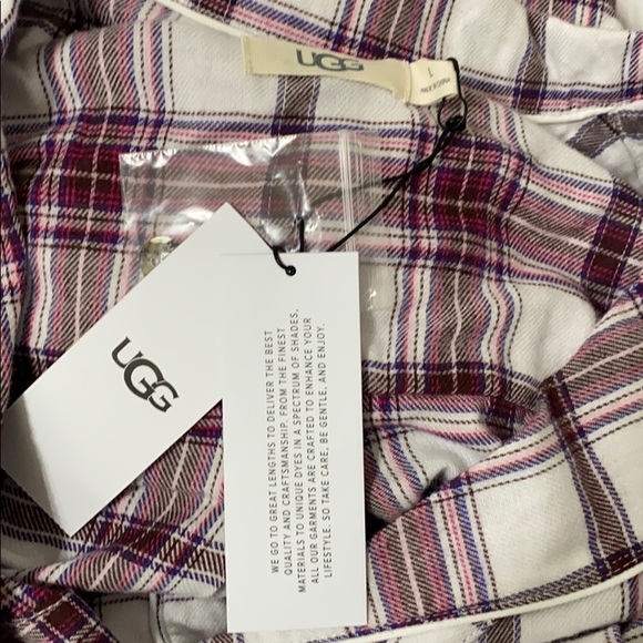 UGG Women's Raven Flannel Pajama Set - Picture 6 of 9